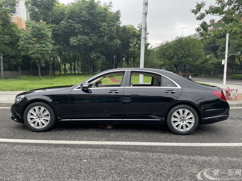 奔驰S级 S320 [进口] 2017款 3.0T 自动 汽油 商务型加长版 