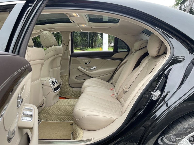 奔驰S级 S320 [进口] 2017款 3.0T 自动 汽油 商务型加长版 