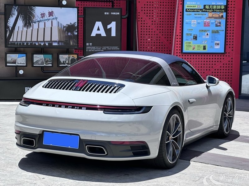 保时捷911敞篷 [进口] 2020款 3.0T 自动 Targa-4 