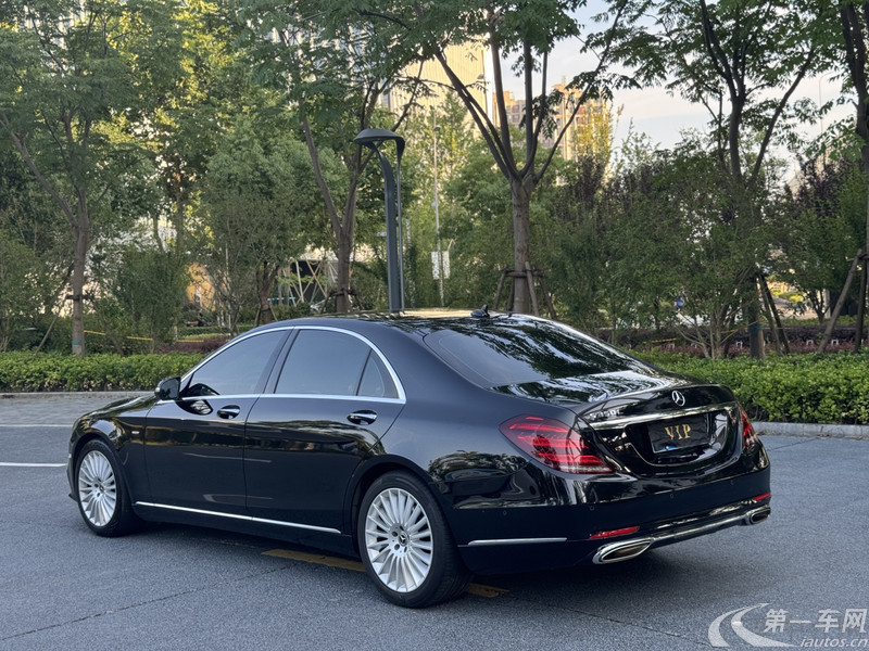 奔驰S级 S350L [进口] 2020款 3.0T 自动 汽油 商务型臻藏版 