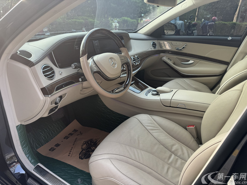 奔驰S级 S400 [进口] 2014款 3.5L 自动 油电混合 加长版 