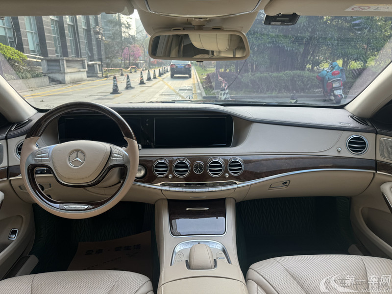 奔驰S级 S400 [进口] 2014款 3.5L 自动 油电混合 加长版 