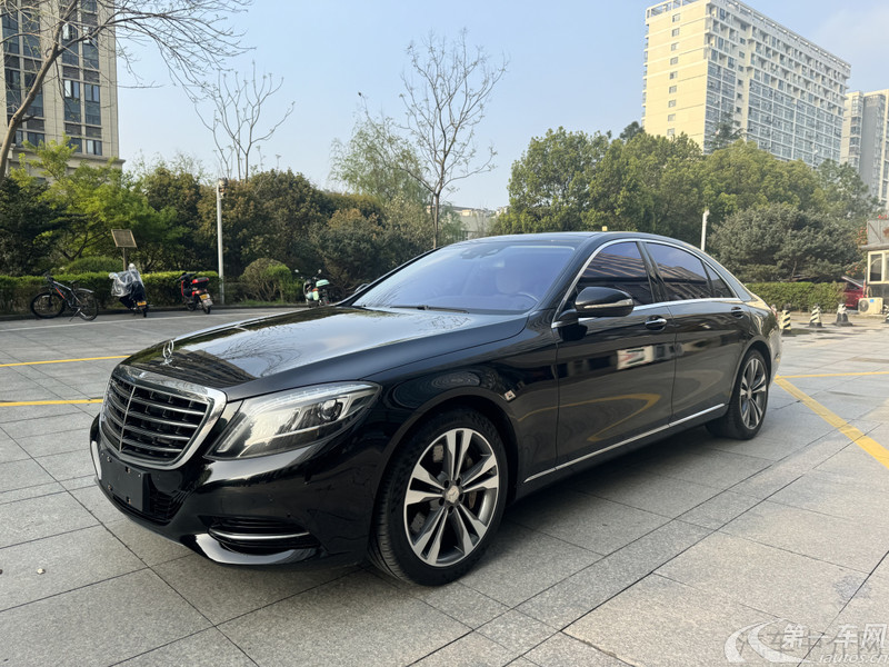 奔驰S级 S400 [进口] 2014款 3.5L 自动 油电混合 加长版 