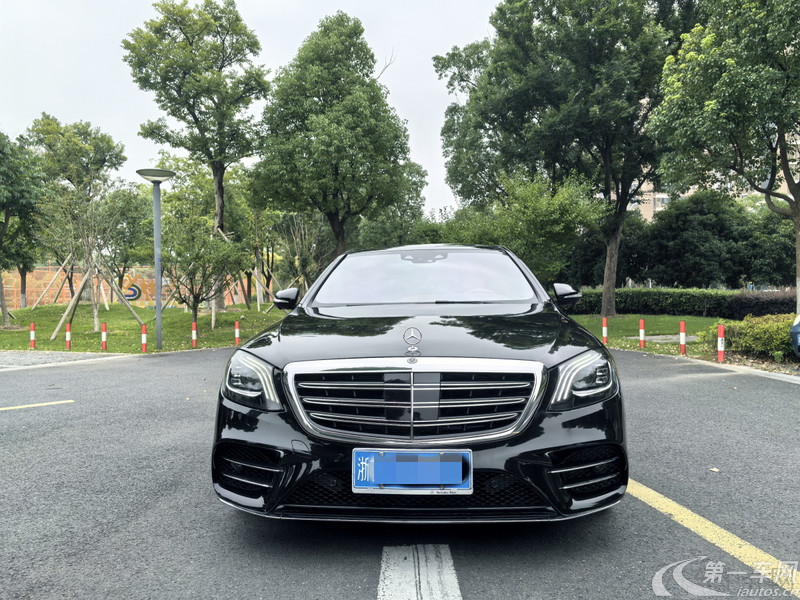 奔驰S级 S450 [进口] 2018款 3.0T 自动 汽油 加长版 