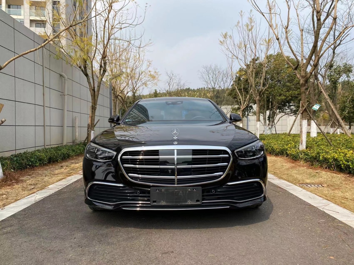 奔驰S级 S400L [进口] 2021款 3.0T 自动 汽油 商务型 价格0万 