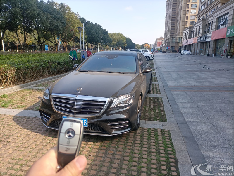 奔驰S级 S450L [进口] 2020款 3.0T 自动 汽油 臻藏版 