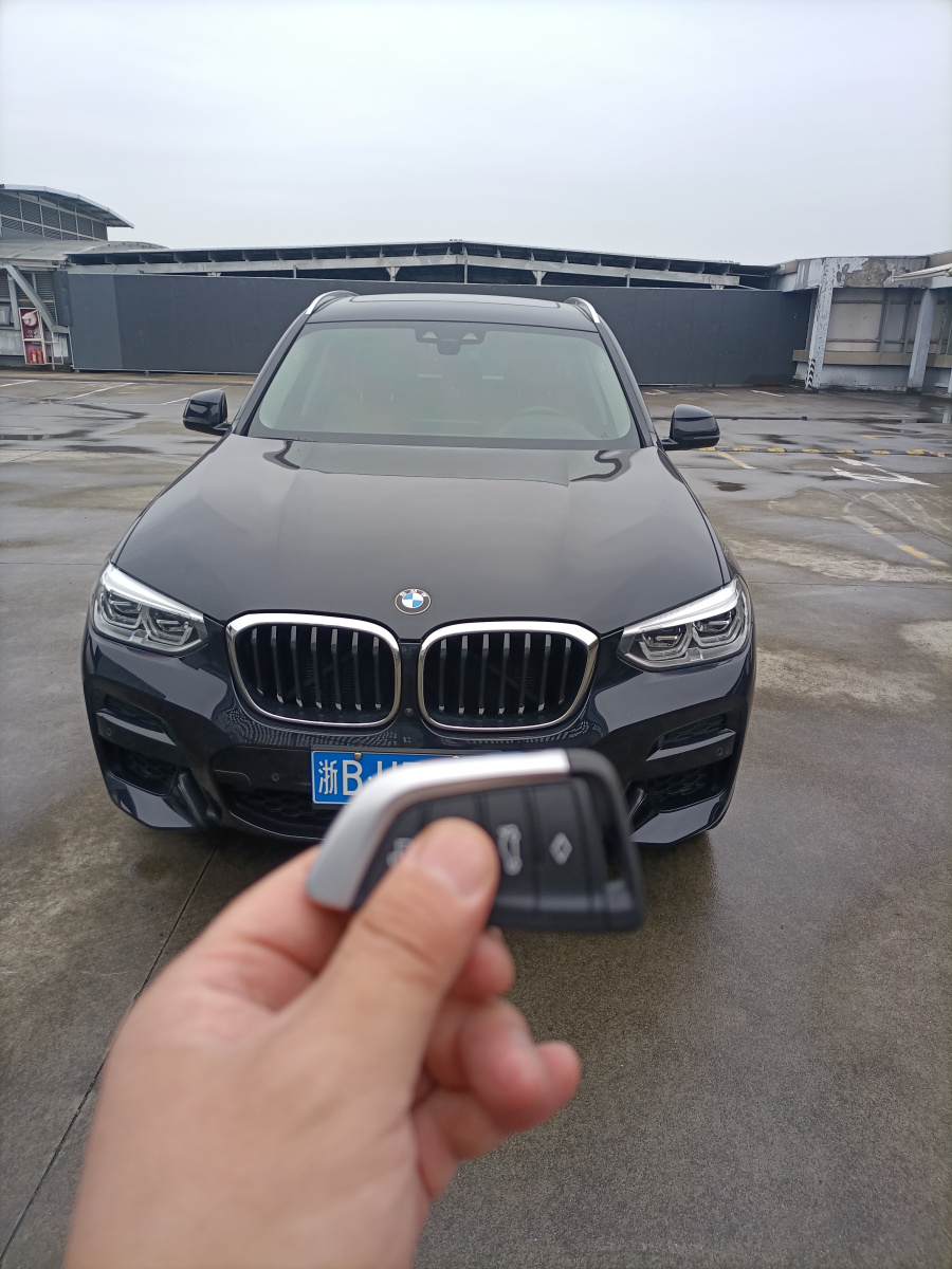 宝马X3 2021款 2.0T 自动 四驱 领先型M运动套装改款 价格0万 