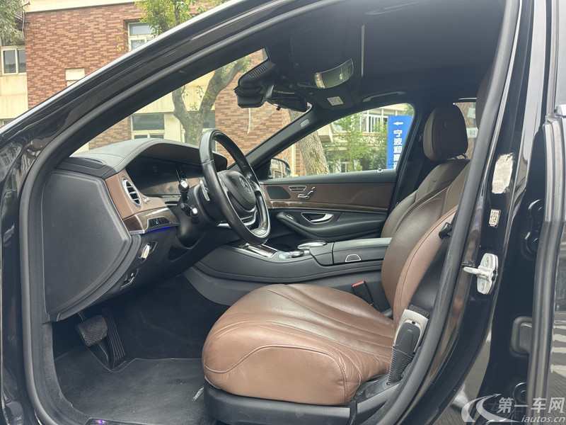 奔驰S级 S320 [进口] 2014款 3.0T 自动 汽油 豪华型加长版 (欧Ⅴ) 