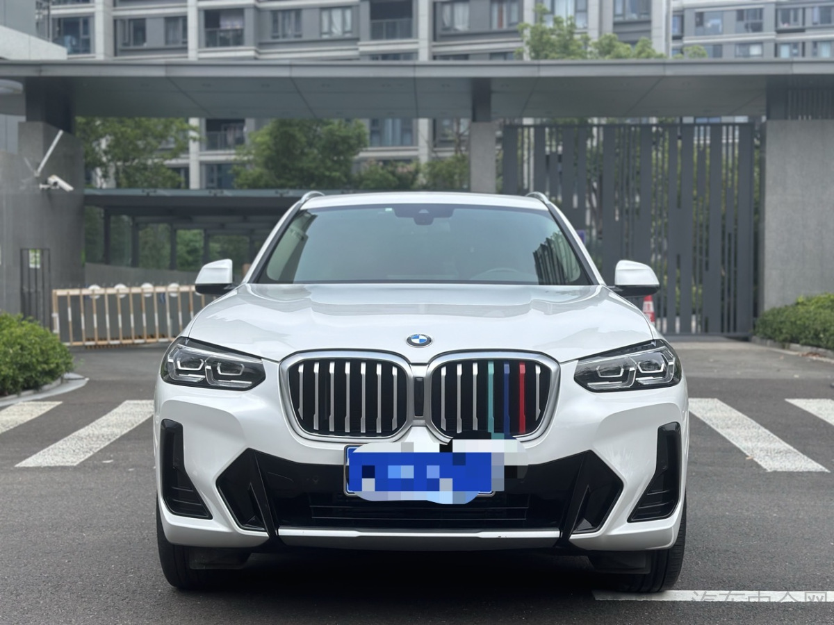 宝马X3 2022款 2.0T 自动 四驱 改款M运动套装 价格0万