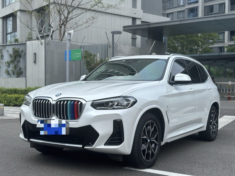 宝马X3 2022款 2.0T 自动 四驱 改款M运动套装 价格0万 