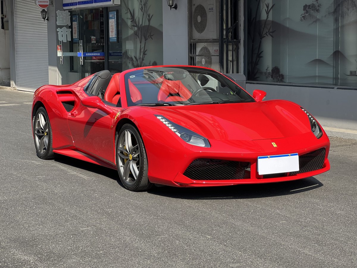 法拉利488 [进口] 2015款 3.9T 自动 Spider价格0万 