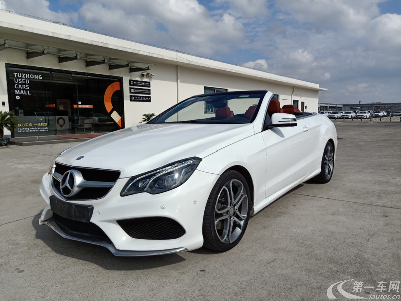 【莆田二手奔驰E级敞篷车】奔驰E级敞篷 E260 [进口] 2014款 2.0T 自动