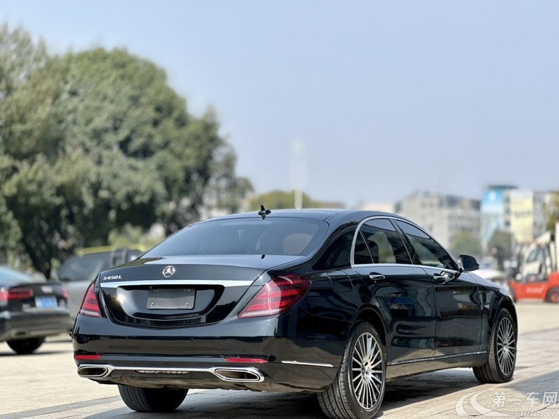 奔驰S级 S350L [进口] 2020款 3.0T 自动 汽油 商务型臻藏版 