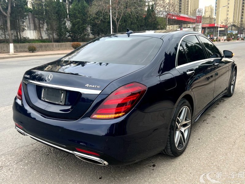 奔驰S级 S450 [进口] 2018款 3.0T 自动 汽油 加长版 