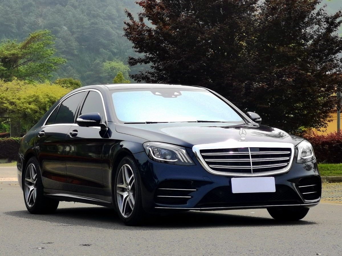 奔驰S级 S450 [进口] 2018款 3.0T 自动 汽油 加长版价格0万 