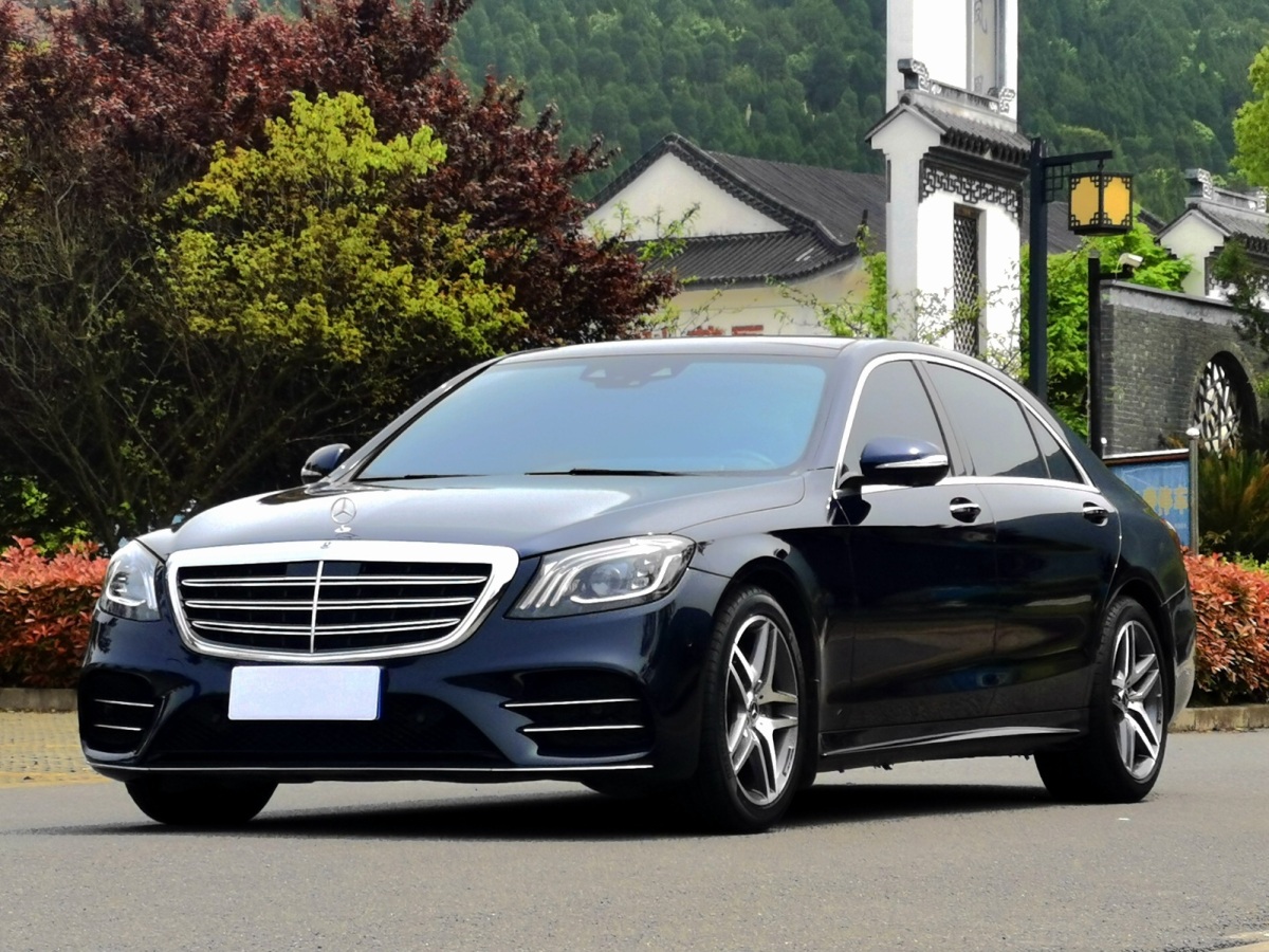 奔驰S级 S450 [进口] 2018款 3.0T 自动 汽油 加长版价格0万 