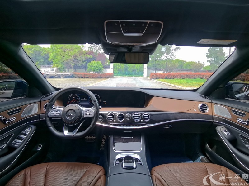 奔驰S级 S450 [进口] 2018款 3.0T 自动 汽油 加长版 