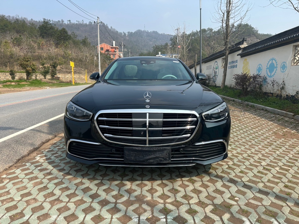 奔驰S级 S400L [进口] 2022款 2.5T 自动 汽油 商务型 价格0万