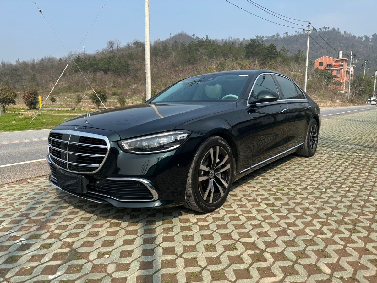 奔驰S级 S400L [进口] 2022款 2.5T 自动 汽油 商务型 价格0万 