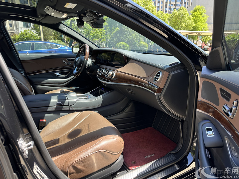 奔驰S级 S350L [进口] 2019款 3.0T 自动 汽油 尊贵型 