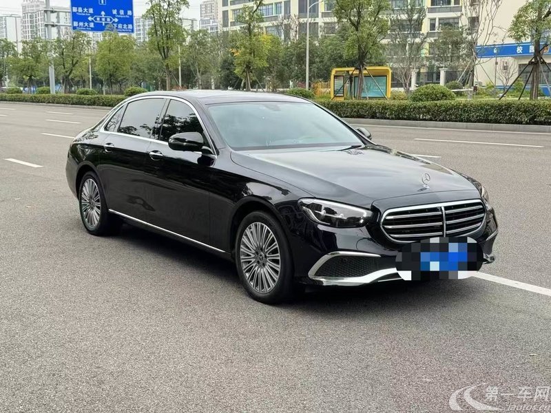 【无锡二手奔驰E级】奔驰E级 300L 2023款 2.0T 自动 汽油 豪华型