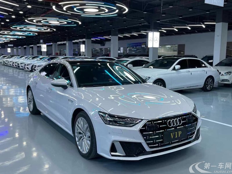 奥迪A7L 45TFSI 2023款 2.0T 自动 S-line影武士版 (国Ⅵ) 