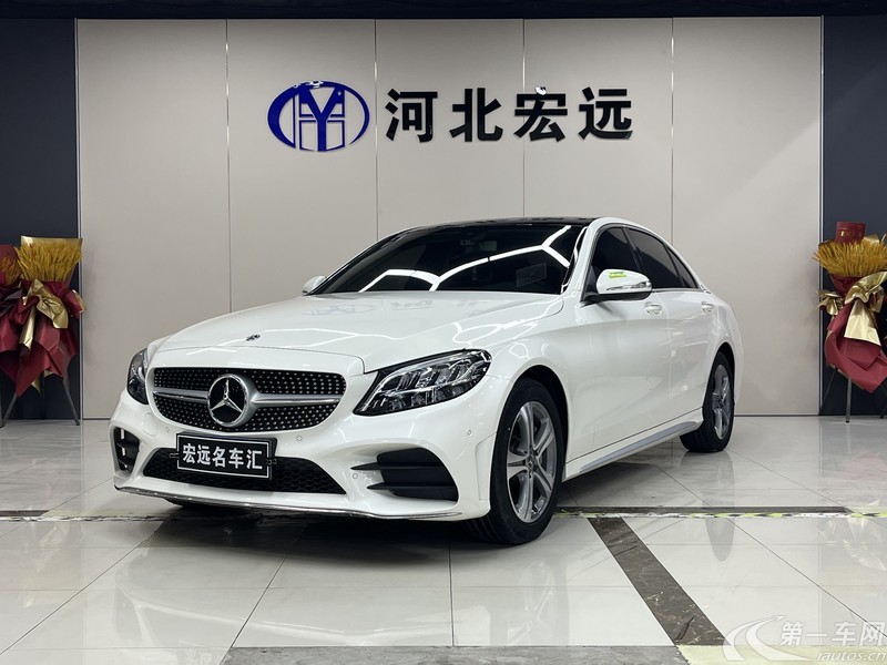 【石家庄二手奔驰C级】奔驰C级 C260L 2019款 1.5T 自动 运动版改款