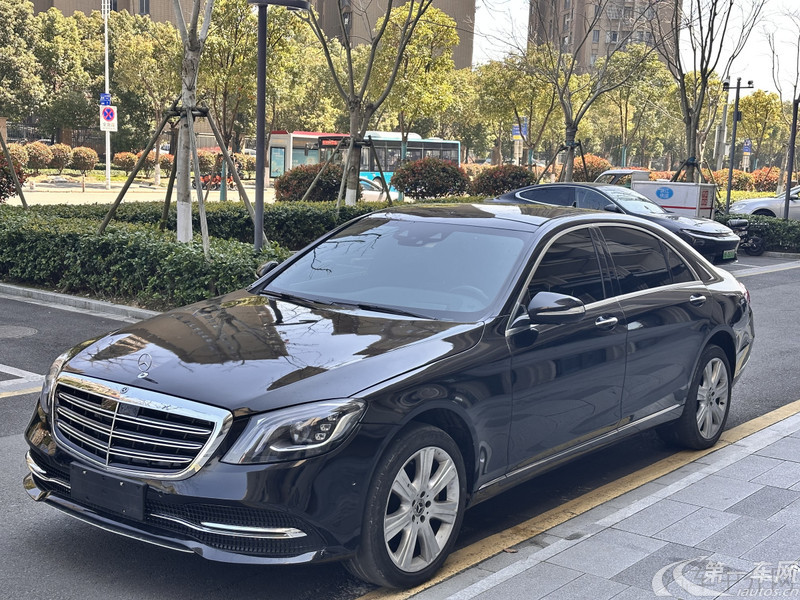 【西安二手奔驰S级】奔驰S级 S450 [进口] 2018款 3.0T 自动 汽油 加长版