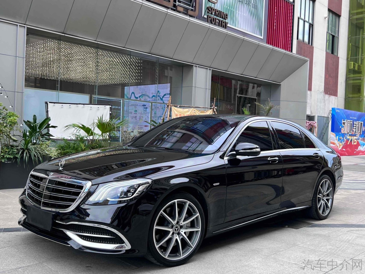 奔驰S级 S450L [进口] 2019款 3.0T 自动 汽油价格0万 