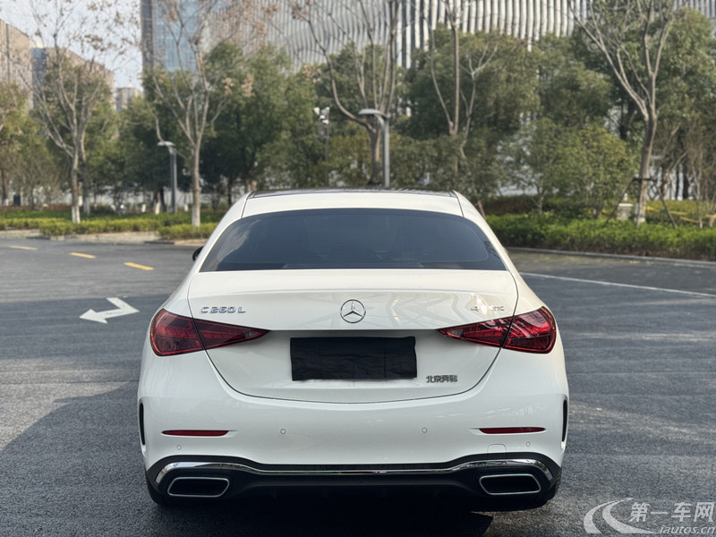 奔驰C级 C260L 2022款 1.5T 自动 改款运动版 (国Ⅵ) 