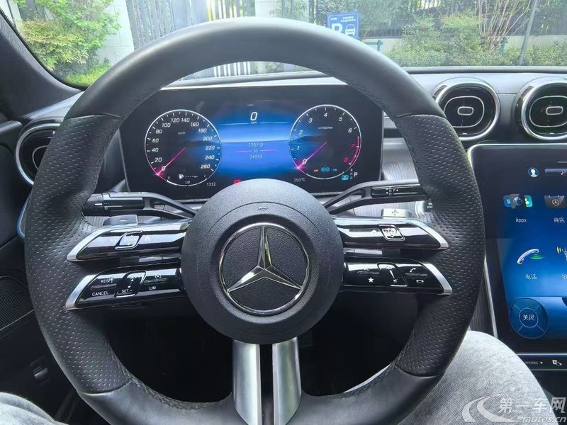 奔驰C级 C200L 2021款 1.5T 自动 时尚型 (国Ⅵ) 