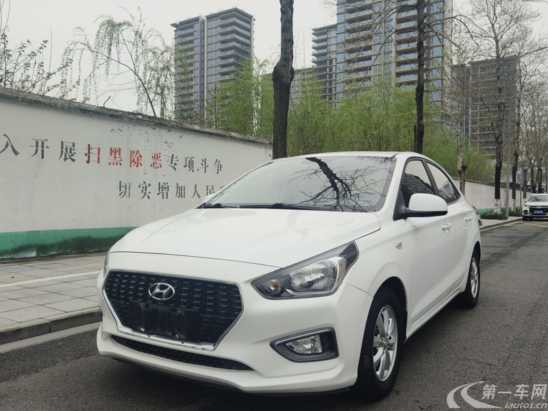 【宁波二手现代瑞纳三厢】现代瑞纳 2017款 1.4L 自动 4门5座三厢车 跃劲版